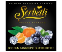 Тютюн Serbetli Bodrum Tangerine Blueberry Ice  (Мандарин Черниця Айс) 100 грам