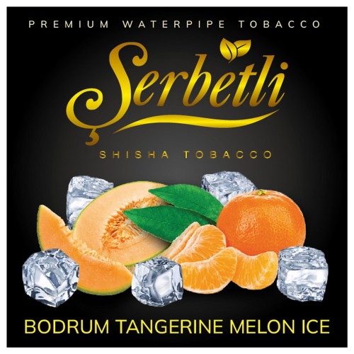 Тютюн Serbetli Bodrum Tangerine Melon Ice (Мандарин Диня Айс) 100 грам