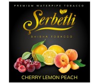 Тютюн Serbetli Cherry Lemon Peach (Вишня Лимон Персик) 100 гр