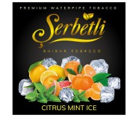 Тютюн Serbetli Ice Citrus Mint (Щербетлі Цитрус М'ята Лід) 100 грам