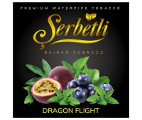 Табак Serbetli Dragon Flight (Маракуйя Мята Черника Драгон Флайт) 100 гр