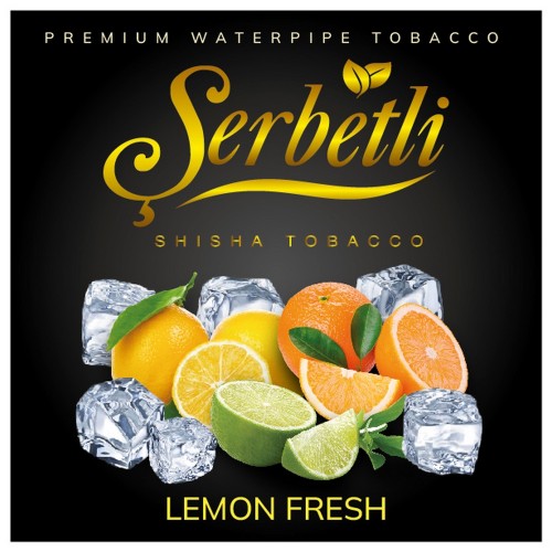 Табак для кальяна Serbetli Lemon Fresh (Лимонный Фреш) 100 грамм