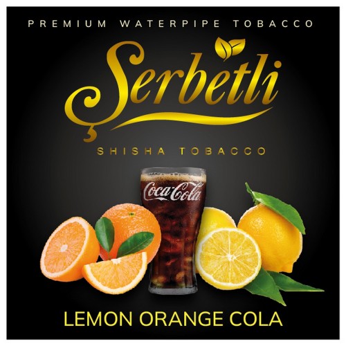 Табак Serbetli Lemon Orange Cola (Лимон Апельсин Кола) 100 гр