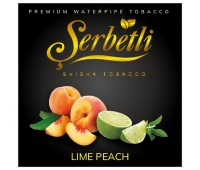 Тютюн Serbetli Lime Peach (Лайм Персик) 100 грам