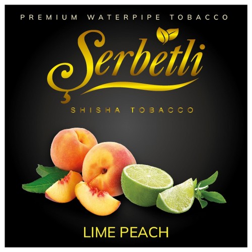 Тютюн Serbetli Lime Spiced Peach (Лайм і Персик зі спеціями) 100 гр