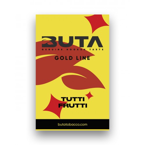 Купити тютюн для кальяну Buta Tutti Frutti Gold Line 50гр