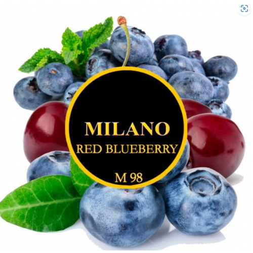 Табак Milano Red Blueberry M98 (Красная Черника) 100 гр