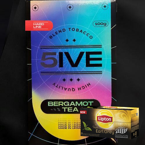 Табак 5IVE Hard Line Bergamot Tea (Чай Бергамот) 100 гр