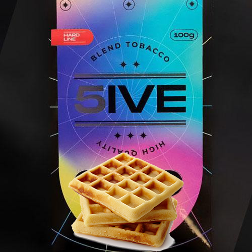 Тютюн 5IVE Hard Line La Waffle (Лаймові Вафлі) 100 гр