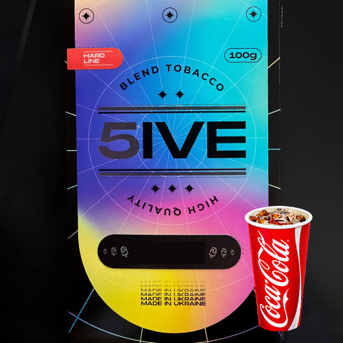 Тютюн 5IVE Hard Line Cola (Кола) 100 гр