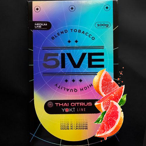 Тютюн 5IVE Medium Line G-Fruit (Грейпфрут) 100 гр