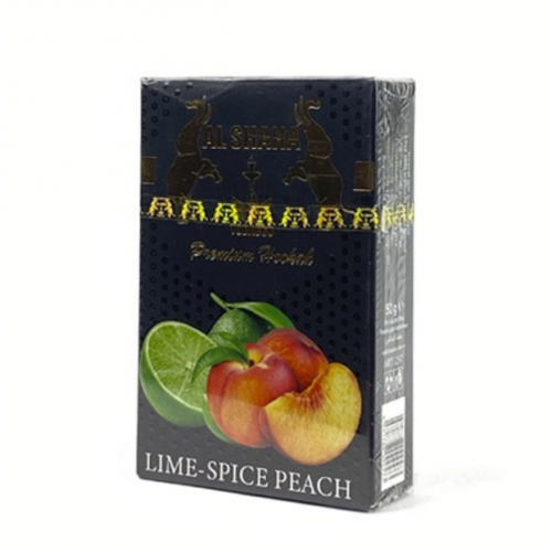 Табак Al Shaha Lime Spice Peach (Лайм Пряный Персик) 50 грамм