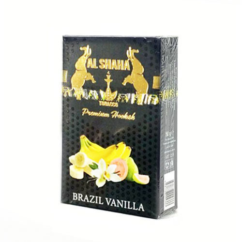 Тютюн Al Shaha Brazil Vanilla (Банан Гуава Ванiль) 50 грам