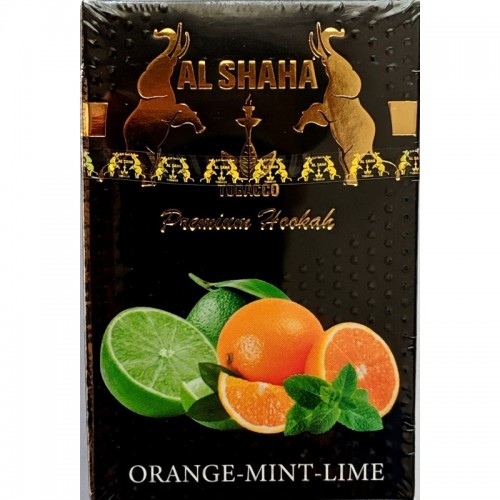 Тютюн Al Shaha Orange Mint Lime (Апельсин Мята Лайм) 50 грам