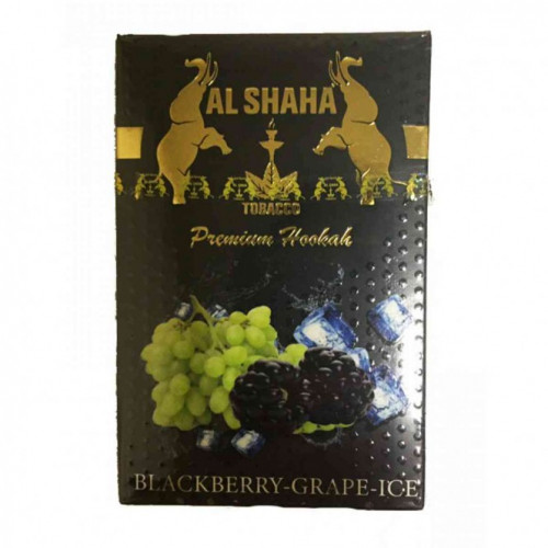 Тютюн Al Shaha Blackberry Grape Ice (Ожина Виноград Лід) 50 грам