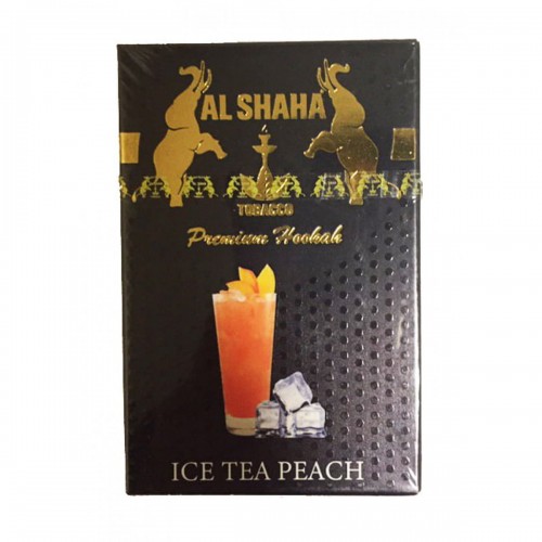 Табак Al Shaha Ice Tea Peach (Ледяной чай с персиком) 50 грамм