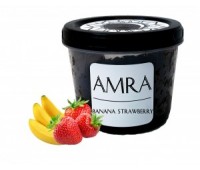 Табак Amra Moon Banana Strawberry (Амра Банан Клубника) 100 грамм