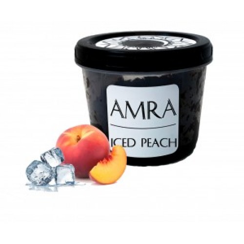 Табак Amra Moon Iced Peach (Амра Ледяной Персик) 100 грамм