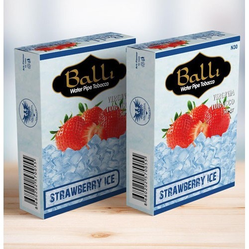 Табак для кальяна Balli Strawberry Ice (Ледяная Клубника) 