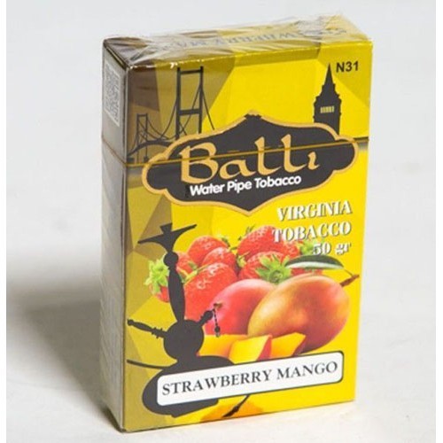 Табак для кальяна Balli Strawberry Mango (Манго Клубника) 