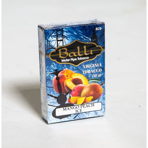 Тютюн для кальяну Balli Mango Peach Ice (Крижаний Персик Манго)