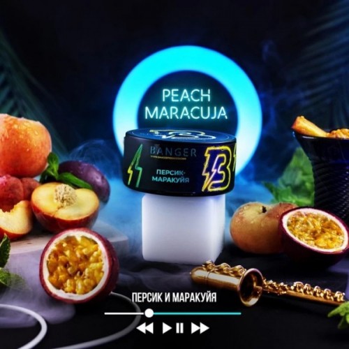 Табак Banger Peach Maracuja (Персик Маракуйя) 100 гр