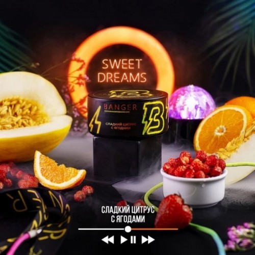 Табак Banger Sweet Dreams (Cладкий цитрус с ягодами) 100 гр
