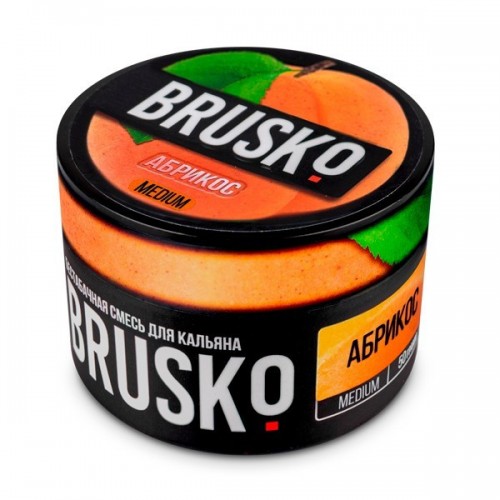 Безникотиновая смесь Brusko Medium Line Абрикос 50 гр 