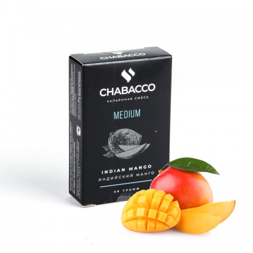 Табак Chabacco Medium Indian Mango (Индийский Манго) 50 гр