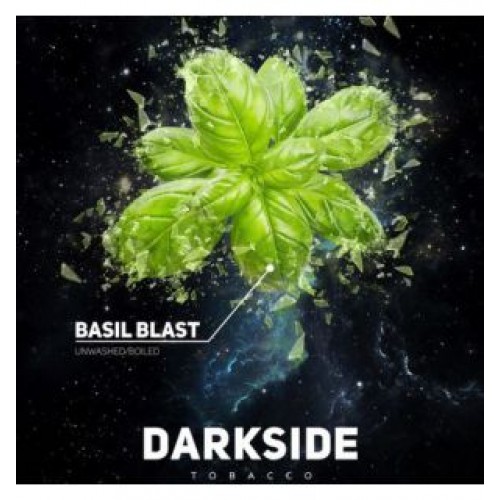 Купити Тютюн для кальяну Darkside Basil Blast medium (дарксайд Базилік Медіум) 100 грам