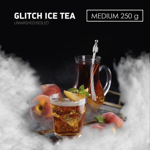 Купити Тютюн для кальяну Darkside Glitch Ice Tea medium (дарксайд Персиковий Чай з Льодом 250 грам)