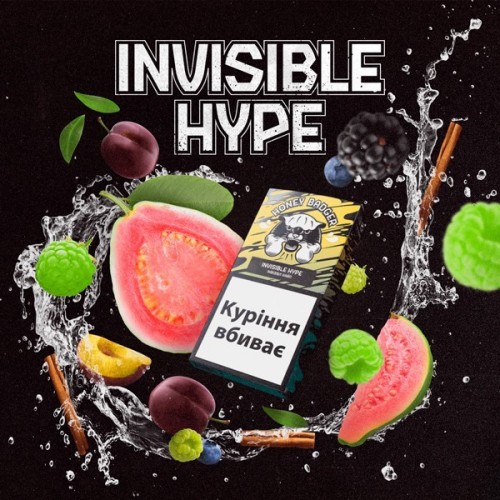 Тютюн Honey Badger Mild Mix Invisible Hype (Інвізібл хайп) 40 гр