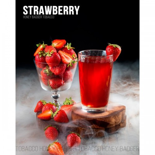 Табак Honey Badger Mild Line Strawberry (Клубника) 250 гр