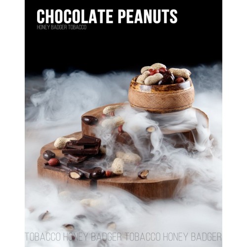 Табак Honey Badger Wild Line Chocolate peanuts (Орехи в Шоколаде) 40 гр