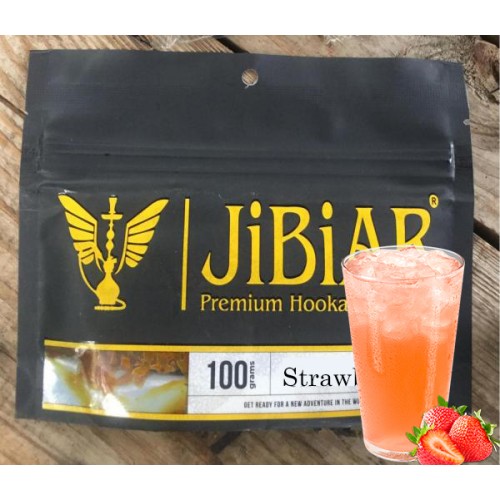Тютюн Jibiar Strawberry Lemonade (Полуниця Лимонад) 100 гр