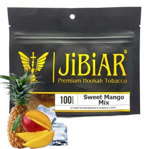 Тютюн Jibiar Sweet Mango Mix (Солодкий Манго Мікс) 100 гр