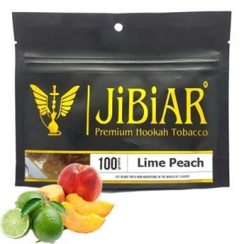 Табак Jibiar Lime Peach (Лайм Персик) 100 гр