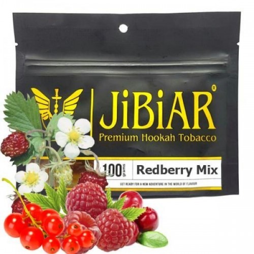 Тютюн Jibiar Redberry Mix (Редберрі Мікс) 100 гр