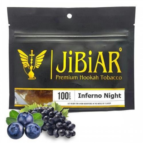 Табак Jibiar Inferno Night (Адская Ночь) 100 гр
