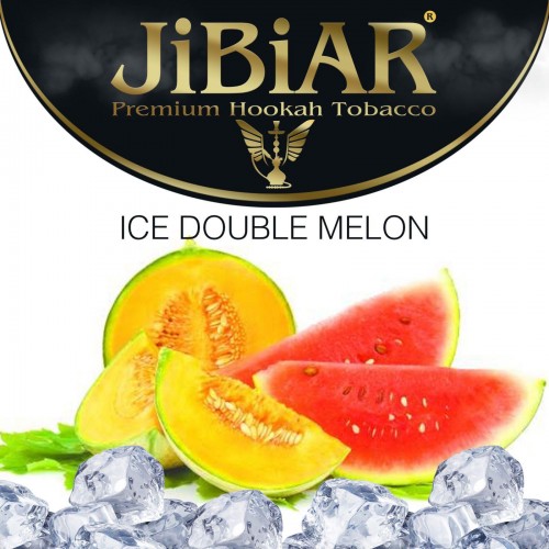 Табак Jibiar Ice Double Melon (Дыня Арбуз Лед) 100 гр