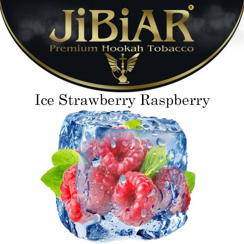Тютюн Jibiar Ice Strawberry Raspberry (Лід Полуниця Малина) 100 гр
