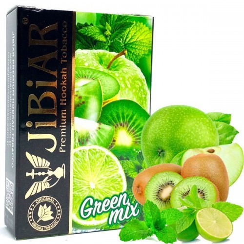 Табак Jibiar Green Mix (Грин Микс)  50 гр