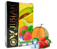 Тютюн Jibiar Ice Melon Strawberry (Диня Полуниця Лід) 50 гр