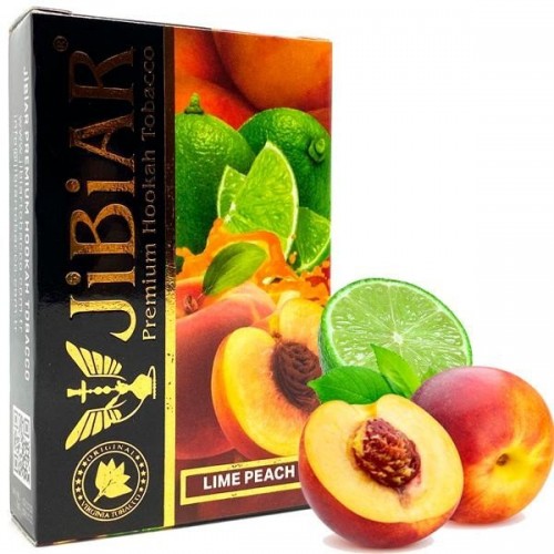 Табак Jibiar Lime Peach (Лайм Персик) 50 гр