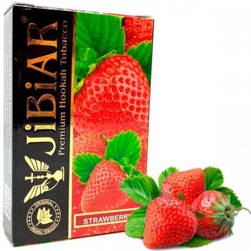 Тютюн Jibiar Strawberry (Полуниця) 50 гр
