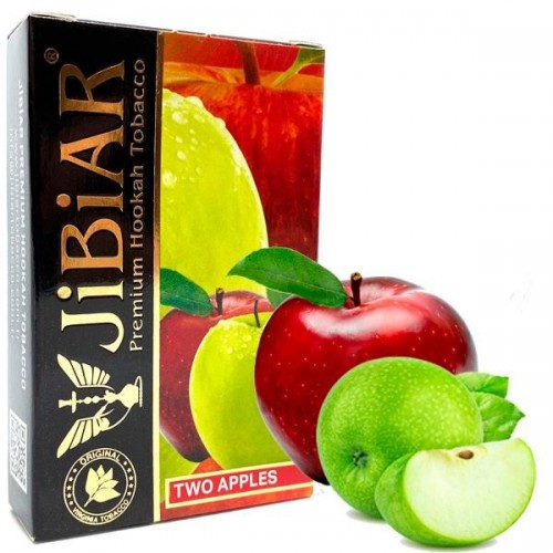 Табак Jibiar Two Apples (Два Яблока) 50 гр