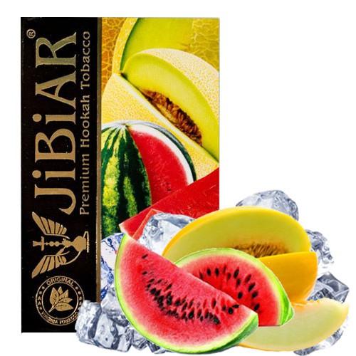 Табак Jibiar Ice Double Melon (Дыня Арбуз Лед) 50 гр