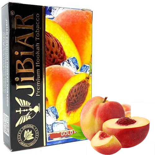 Тютюн Jibiar Ice Gold Peach (Голд Персик Лід) 50 гр