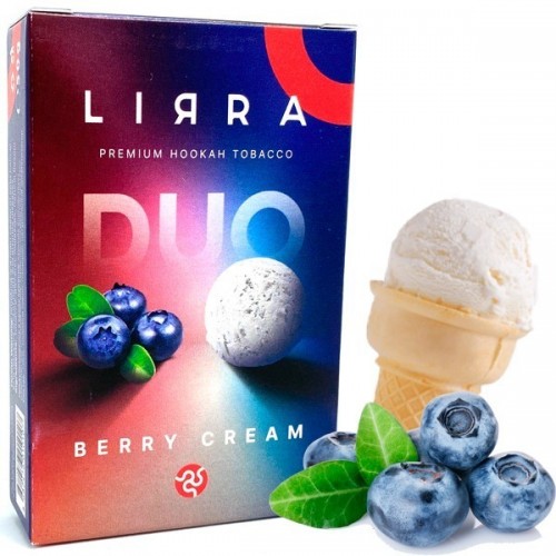 Тютюн Lirra Berry Cream (Ягода Крем) 50 гр