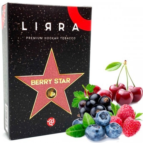 Тютюн Lirra Berry Star (Ягода Стар) 50 гр